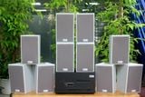 Loa treo tường, phát nhạc nền thông báo: Amply A1800 Goldsound 6 vùng âm lượng 1800w + 10 loa Goldsound V58C 58w, Amply 4 - 6 vùng âm lượng, loa được thiết kế riêng cho quán, bật lớn không tạp âm, miễn phí công lắp đặt, bảo hành dài hạn 5 năm.