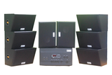 [Diện tích 160m2 + 02 Kênh] A917_TH Goldsound 2 vùng âm lượng 1200w + 8 loa Goldsound ngoài trời V50NT_TH 50w, loa được thiết kế riêng cho quán, bật lớn không tạp âm, miễn phí công lắp đặt, bảo hành 12 tháng