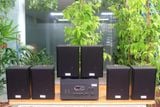 [Diện tích 120m2 + 02 Kênh] A917 Goldsound 2 vùng âm lượng 1200w + 6 loa Goldsound V55C 55w, loa được thiết kế riêng cho quán, bật lớn không tạp âm, miễn phí công lắp đặt, bảo hành dài hạn 5 năm