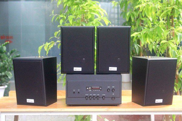 [Diện tích 80m2 + 02 Kênh] A907_SG Goldsound 2 vùng âm lượng 900w + 4 loa Goldsound V55C_SG 55w, loa được thiết kế riêng cho quán, bật lớn không tạp âm, miễn phí công lắp đặt, bảo hành dài hạn 5 năm