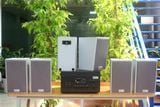 [Diện tích 120m2 + 02 Kênh] Amply A917_SG Goldsound 2 vùng âm lượng 1200w + 6 loa Goldsound V58C_SG 58w, loa được thiết kế riêng cho quán, bật lớn không tạp âm, miễn phí công lắp đặt, bảo hành dài hạn 5 năm.