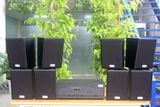 [Diện tích 160m2 + 02 Kênh] A918_SG Goldsound 2 vùng âm lượng 1200w + 8 loa Goldsound V55C_SG 55w, loa được thiết kế riêng cho quán, bật lớn không tạp âm, miễn phí công lắp đặt, bảo hành dài hạn 5 năm