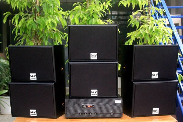 Loa Goldsound cho Lý Gia Coffee, Bình Chánh, TP Hồ Chí Minh, amply 2 kênh 1200w, bluetooth 5.0, loa V130-130w, loa ngoài trời V130NT-130w, loa được thiết kế riêng cho quán, bật lớn không tạp âm, miễn phí công lắp đặt, bảo hành dài hạn 5 năm