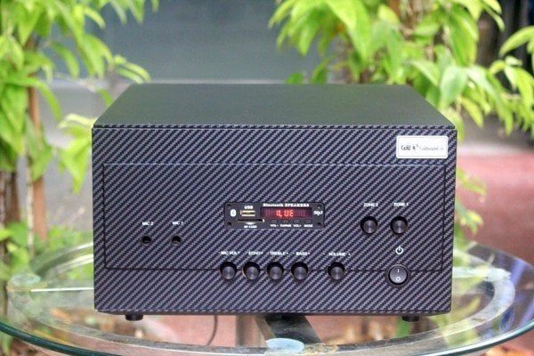 Loa Goldsound cho Nắng coffee & tea - Tam Tầng,  amply 2 kênh 1200w, bluetooth 5.0, 6 loa V130 - 130w, loa được thiết kế riêng cho quán, bật lớn không tạp âm, miễn phí công lắp đặt, bảo hành dài hạn 5 năm