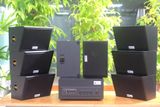 Dàn loa treo tường thông báo phát nhạc nền tự động: A501 Goldsound 500w + 8 loa Goldsound ngoài trời V50NT 50w, loa được thiết kế riêng cho quán, bật lớn không tạp âm, miễn phí công lắp đặt, bảo hành 12 tháng