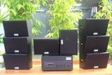 Dàn loa treo tường thông báo phát nhạc nền tự động: A501 Goldsound 500w + 8 loa Goldsound ngoài trời V50NT 50w, loa được thiết kế riêng cho quán, bật lớn không tạp âm, miễn phí công lắp đặt, bảo hành 12 tháng