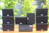 Dàn loa treo tường thông báo phát nhạc nền tự động: A501 Goldsound 500w + 8 loa Goldsound ngoài trời V50NT 50w, loa được thiết kế riêng cho quán, bật lớn không tạp âm, miễn phí công lắp đặt, bảo hành 12 tháng