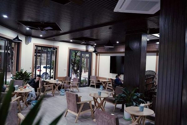 Loa cafe Goldsound triển khai lắp đặt âm thanh cho Green Coffee, Võ Cường, TP Bắc Ninh