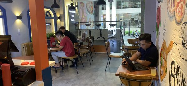 Loa cafe Goldsound lắp đặt âm thanh cho Pasta Danza Cafe, Quận 1, TP HCM