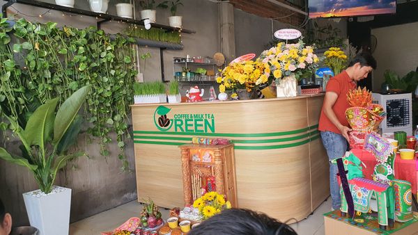 Goldsound lắp đặt âm thanh cho quán GREEN COFFEE & MILK TEA, Thành phố Hồ Chí Minh