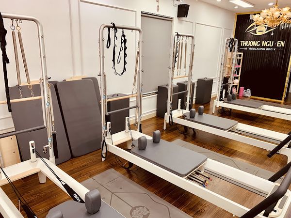 Loa Goldsound cho chuỗi hệ thống phòng tập Pilates Trần Phú, Hà Đông, amply 2 kênh 380w, bluetooth 5.0, loa V40C-40w, loa được thiết kế riêng cho quán, bật lớn không tạp âm, miễn phí công lắp đặt, bảo hành dài hạn 5 năm
