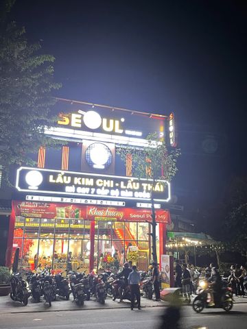 Lắp đặt âm thanh thông báo, phát nhạc nền tự động cho chuỗi Mì Cay Seoul tại Seoul Phú Mỹ, Amply 4 - 6 vùng âm lượng, loa vệ tinh thùng gỗ, miễn phí vận chuyển lắp đặt, bảo hành dài hạn 5 năm.