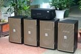 [Diện tích 160m2 + 02 Kênh] A928_DA Goldsound 2 vùng âm lượng 1500w + 4 loa Goldsound V238_DA Gold 238w, loa được thiết kế riêng cho quán, bật lớn không tạp âm, miễn phí công lắp đặt, bảo hành dài hạn 5 năm.