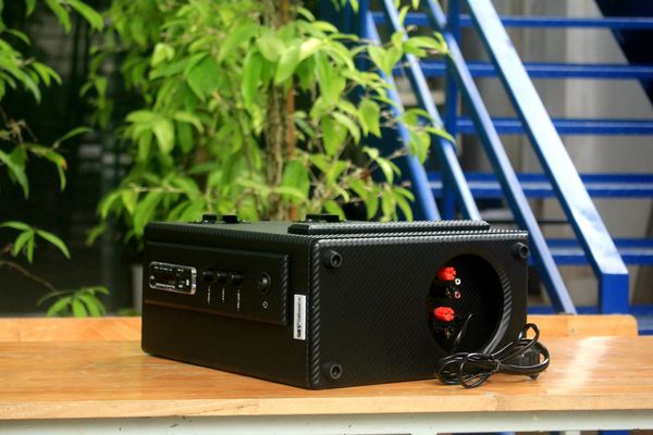 Amply AMT155 Bluetooth Goldsound (150w) - đủ kết nối Bluetooth, RCA, AV, USB