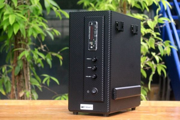 [Diện tích 80m2] AMT155_TH Goldsound 150w + 4 loa Goldsound V25C_TH 25W, loa được thiết kế riêng cho quán, bật lớn không tạp âm, miễn phí công lắp đặt, bảo hành dài hạn 5 năm.