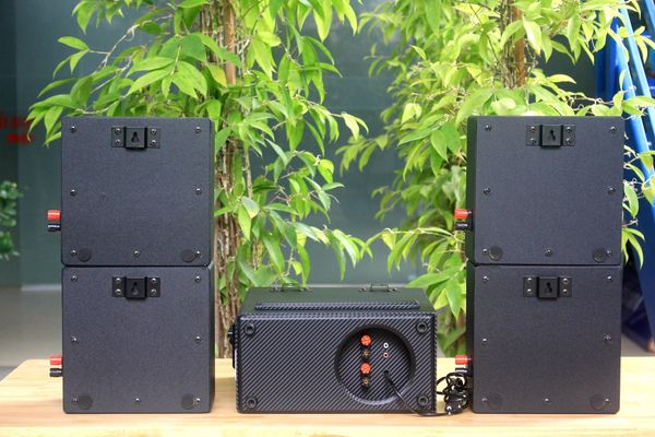 [Diện tích 80m2] AMT155DA Goldsound 150w + 4 loa Goldsound V23DA 23w, loa được thiết kế riêng cho quán, bật lớn không tạp âm, miễn phí công lắp đặt, bảo hành dài hạn 5 năm.