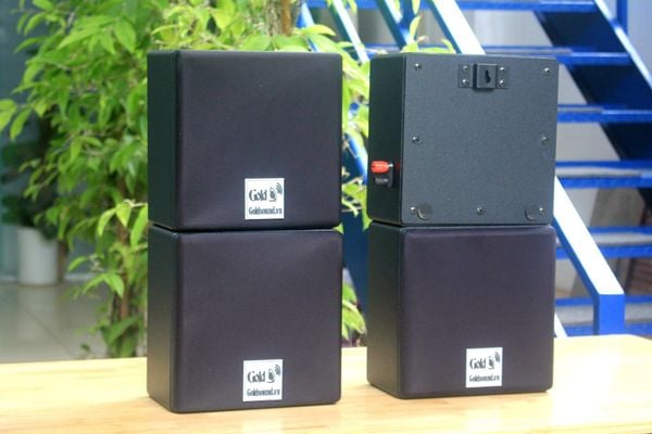 [Diện tích 80m2 + 02 Kênh] AMT384_DA Goldsound 2 vùng âm lượng 380w + 4 loa Goldsound V23DA 23w, loa được thiết kế riêng cho quán, bật lớn không tạp âm, miễn phí công lắp đặt, bảo hành dài hạn 5 năm.
