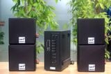 [Diện tích 80m2 + 02 Kênh] AMT384_SG Goldsound 2 vùng âm lượng 380w + 4 loa Goldsound V23SG 23w, loa được thiết kế riêng cho quán, bật lớn không tạp âm, miễn phí công lắp đặt, bảo hành dài hạn 5 năm.