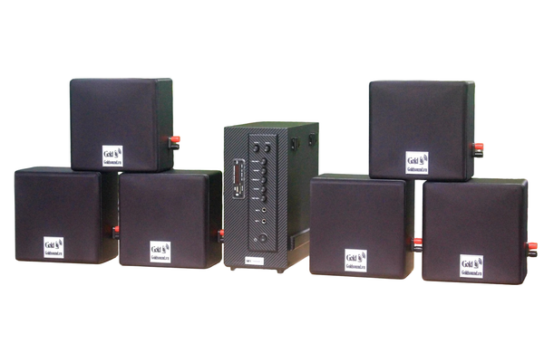 [Diện tích 120m2 + 02 Kênh] AMT384_SG Goldsound 2 vùng âm lượng 380w + 6 loa Goldsound V23SG 23w, loa được thiết kế riêng cho quán, bật lớn không tạp âm, miễn phí công lắp đặt, bảo hành dài hạn 5 năm.