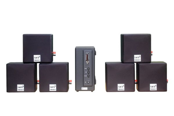 [Diện tích 120m2] AMT155_DA Goldsound 150w + 6 loa Goldsound V23DA 23w, loa được thiết kế riêng cho quán, bật lớn không tạp âm, miễn phí công lắp đặt, bảo hành dài hạn 5 năm.