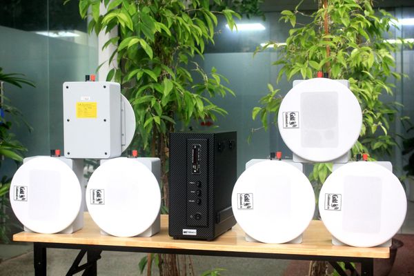 [Diện tích 120m2] AMT155_TH Goldsound 150w + 6 loa âm trần Goldsound VAT38_TH 38w, loa được thiết kế riêng cho quán, bật lớn không tạp âm, miễn phí công lắp đặt, bảo hành dài hạn 5 năm