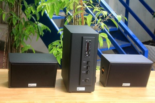 [Diện tích 40m2] AMT155_SG Goldsound 150w + 2 loa Goldsound ngoài trời V50NT_SG 50w, loa được thiết kế riêng cho quán, bật lớn không tạp âm, miễn phí công lắp đặt, bảo hành 12 tháng