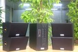 Dàn loa treo tường thông báo phát nhạc nền tự động: AMT384 Goldsound 2 vùng âm lượng 380w + 4 loa Goldsound ngoài trời V50NT 50w, loa được thiết kế riêng cho quán, bật lớn không tạp âm, miễn phí công lắp đặt, bảo hành 12 tháng