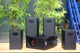 [Diện tích 80m2] AMT155 Goldsound 2 vùng âm lượng 150w + 4 loa Goldsound V25C 25W, loa được thiết kế riêng cho quán, bật lớn không tạp âm, miễn phí công lắp đặt, bảo hành dài hạn 5 năm.