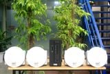 [Diện tích 80m2 + 2 Kênh] AMT384_SG Goldsound 2 vùng âm lượng 380w + 4 loa âm trần Goldsound VAT38_SG 38w, loa được thiết kế riêng cho quán, bật lớn không tạp âm, miễn phí công lắp đặt, bảo hành dài hạn 5 năm