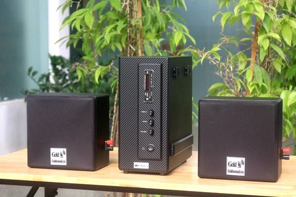[Diện tích 40m2] AMT155_TH Goldsound 150w + 2 loa Goldsound V23TH 23w, loa được thiết kế riêng cho quán, bật lớn không tạp âm, miễn phí công lắp đặt, bảo hành dài hạn 5 năm.