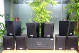 [Diện tích 160m2 + 02 Kênh] Amply A917N Goldsound 2 vùng âm lượng 1200w + 8 loa Goldsound V25C 25w, loa được thiết kế riêng cho quán, bật lớn không tạp âm, miễn phí công lắp đặt, bảo hành dài hạn 5 năm.