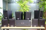 [Diện tích 160m2 + 02 Kênh] Amply A917N_SG Goldsound 2 vùng âm lượng 1200w + 8 loa Goldsound V25C_SG 25w, loa được thiết kế riêng cho quán, bật lớn không tạp âm, miễn phí công lắp đặt, bảo hành dài hạn 5 năm.