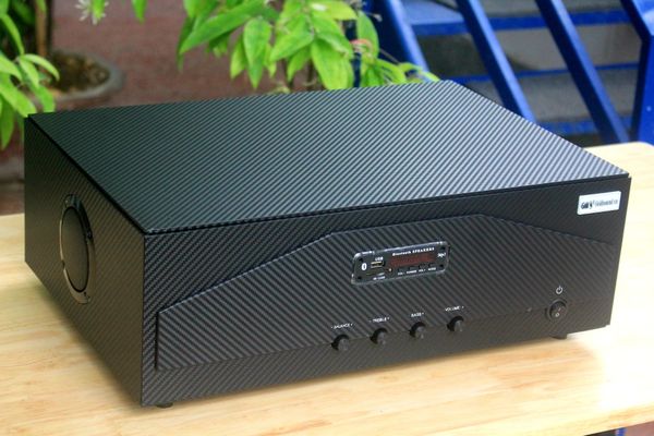 Cục đẩy công suất A938-2K_DA Goldsound (công suất 1500w, 2 phân vùng đầu ra, đủ kết nối Bluetooth, RCA, AV, USB)