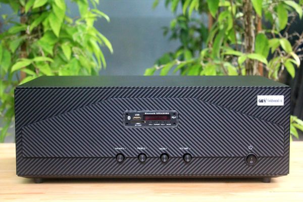 Cục đẩy công suất A938-2K_DA Goldsound (công suất 1500w, 2 phân vùng đầu ra, đủ kết nối Bluetooth, RCA, AV, USB)