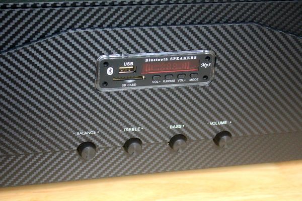 Cục đẩy công suất A938-2K_SG Goldsound (công suất 1500w, 2 phân vùng đầu ra, đủ kết nối Bluetooth, RCA, AV, USB)