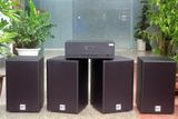 [Diện tích 160m2 + 02 Kênh] A938_DA Goldsound 2 vùng âm lượng 1500w + 4 loa Goldsound ngoài trời V230NT_DA 200w, loa được thiết kế riêng cho quán, bật lớn không tạp âm, miễn phí công lắp đặt, bảo hành 12 tháng