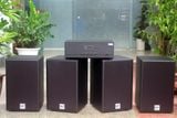 [Diện tích 160m2 + 02 Kênh] A938_TH Goldsound 2 vùng âm lượng 1500w + 4 loa Goldsound ngoài trời V230NT_TH 200w, loa được thiết kế riêng cho quán, bật lớn không tạp âm, miễn phí công lắp đặt, bảo hành 12 tháng