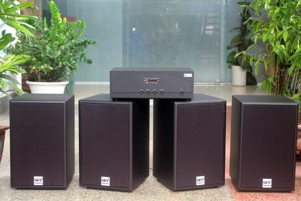 [Diện tích 160m2 + 02 Kênh] A938_SG Goldsound 2 vùng âm lượng 1500w + 4 loa Goldsound ngoài trời V230NT_SG 200w, loa được thiết kế riêng cho quán, bật lớn không tạp âm, miễn phí công lắp đặt, bảo hành 12 tháng