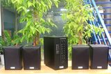 [Diện tích 80m2 + 02 Kênh] AMT384 Goldsound 380w + 4 loa Goldsound V25C 25w, loa được thiết kế riêng cho quán, bật lớn không tạp âm, miễn phí công lắp đặt, bảo hành dài hạn 5 năm.