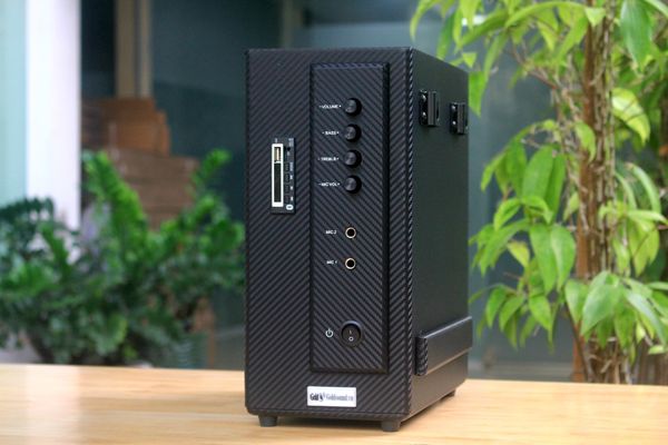 Amply AMT154_SG Bluetooth Goldsound (150w, đủ kết nối Bluetooth, RCA, AV, USB)