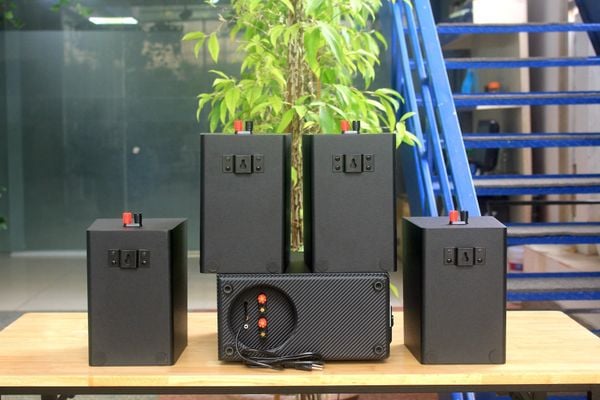 [Diện tích 80m2] AMT156_DA Goldsound 200w + 4 loa Goldsound V25C_DA 25w loa được thiết kế riêng cho quán, bật lớn không tạp âm, miễn phí công lắp đặt, bảo hành dài hạn 5 năm.
