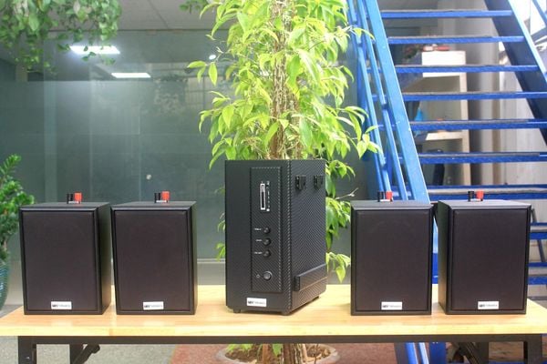 [Diện tích 80m2] AMT156_DA Goldsound 200w + 4 loa Goldsound V25C_DA 25w loa được thiết kế riêng cho quán, bật lớn không tạp âm, miễn phí công lắp đặt, bảo hành dài hạn 5 năm.