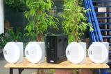 [Diện tích 80m2] AMT154_DA Goldsound 150w + 4 loa âm trần Goldsound VAT28_DA 28w, loa được thiết kế riêng cho quán, bật lớn không tạp âm, miễn phí công lắp đặt, bảo hành dài hạn 5 năm