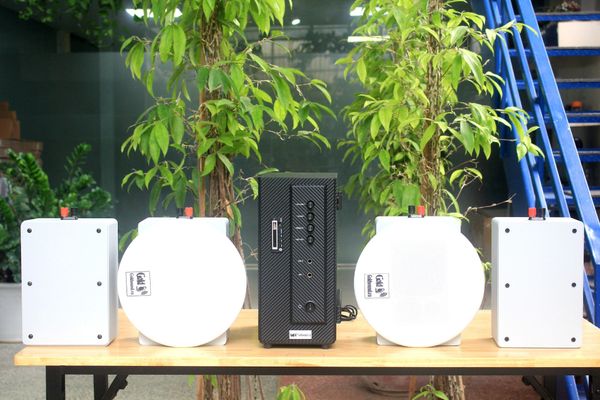 [Diện tích 80m2] AMT154_DA Goldsound 150w + 4 loa âm trần Goldsound VAT38_DA 38w, loa được thiết kế riêng cho quán, bật lớn không tạp âm, miễn phí công lắp đặt, bảo hành dài hạn 5 năm