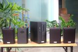 [Diện tích 80m2] AMT154_SG Goldsound 150w + 4 loa Goldsound V25C_SG 25w loa được thiết kế riêng cho quán, bật lớn không tạp âm, miễn phí công lắp đặt, bảo hành dài hạn 5 năm.