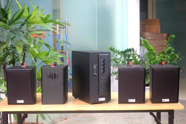 [Diện tích 80m2] AMT154_SG Goldsound 150w + 4 loa Goldsound V25C_SG 25w loa được thiết kế riêng cho quán, bật lớn không tạp âm, miễn phí công lắp đặt, bảo hành dài hạn 5 năm.