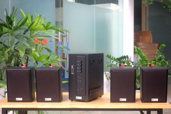 [Diện tích 80m2] AMT154_DA Goldsound 150w + 4 loa Goldsound V25C_DA 25w loa được thiết kế riêng cho quán, bật lớn không tạp âm, miễn phí công lắp đặt, bảo hành dài hạn 5 năm.