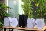 [Diện tích 80m2] AMT156_SG Goldsound 200w + 4 loa âm trần Goldsound VAT28_SG 28w, loa được thiết kế riêng cho quán, bật lớn không tạp âm, miễn phí công lắp đặt, bảo hành dài hạn 5 năm