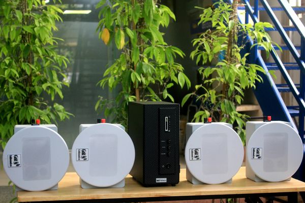 [Diện tích 80m2] AMT156_DA Goldsound 200w + 4 loa âm trần Goldsound VAT28_DA 28w, loa được thiết kế riêng cho quán, bật lớn không tạp âm, miễn phí công lắp đặt, bảo hành dài hạn 5 năm