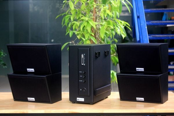 [Diện tích 80m2] AMT156_DA Goldsound 200w + 4 loa Goldsound ngoài trời V50NT_DA 50w, loa được thiết kế riêng cho quán, bật lớn không tạp âm, miễn phí công lắp đặt, bảo hành 12 tháng